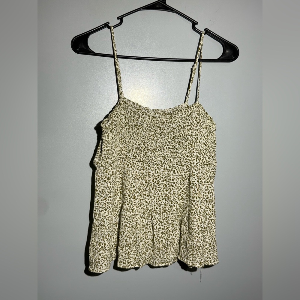 Paper Crane Cream and Black Camisole